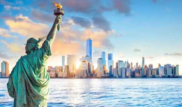 VIAJE VIAJE ESTADOS UNIDOS NUEVA YORK NIAGARA WAKEFIELD EEUU 1696